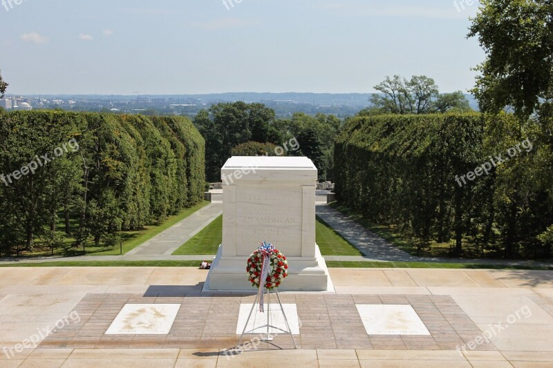 Unknown Soldier Memorial Arlington Soldier Monument