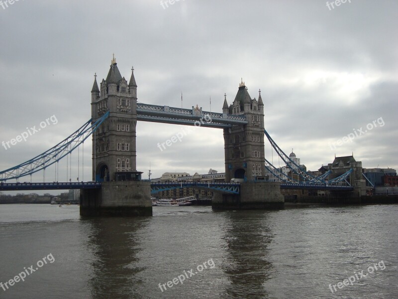 Bridge England London The River Thames Free Photos