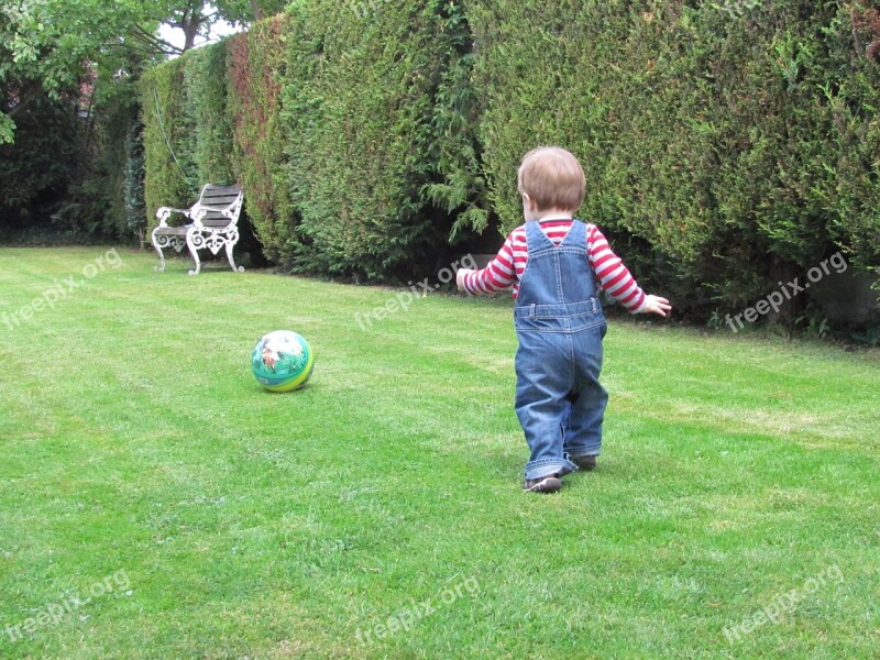 Kid Sport Football Child Fun