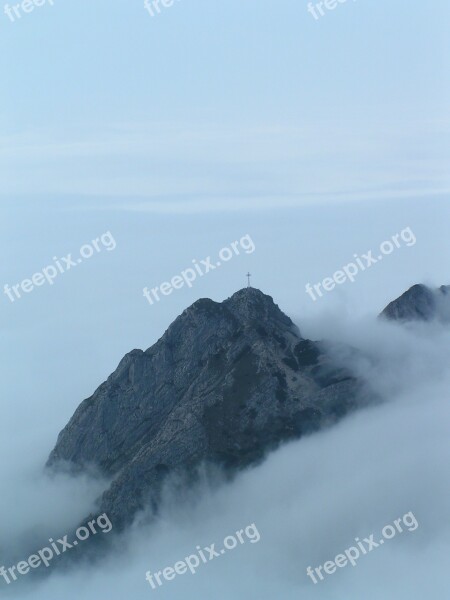 Giewont The Fog Top View Reverie