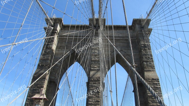 Bridge New York Ny Usa Brooklyn