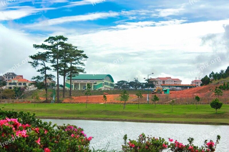 Vietnam Dalat Lake Travel Sky