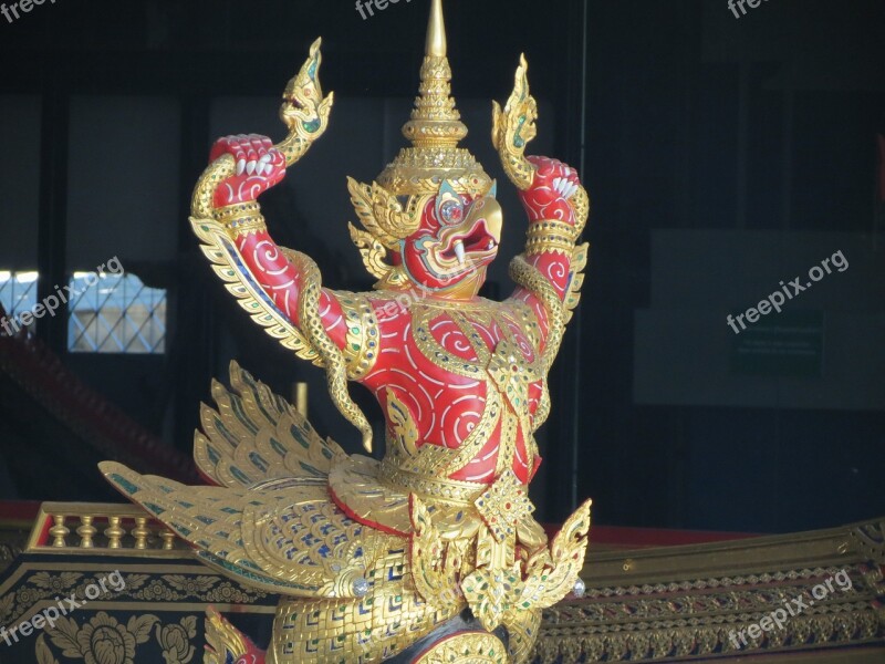 Thailand Royal Figure Boat Free Photos