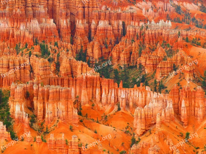 Usa Bryce Canyon Natural Free Photos