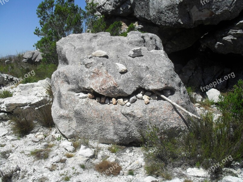 Rock Boulder Nature Mountain Africa