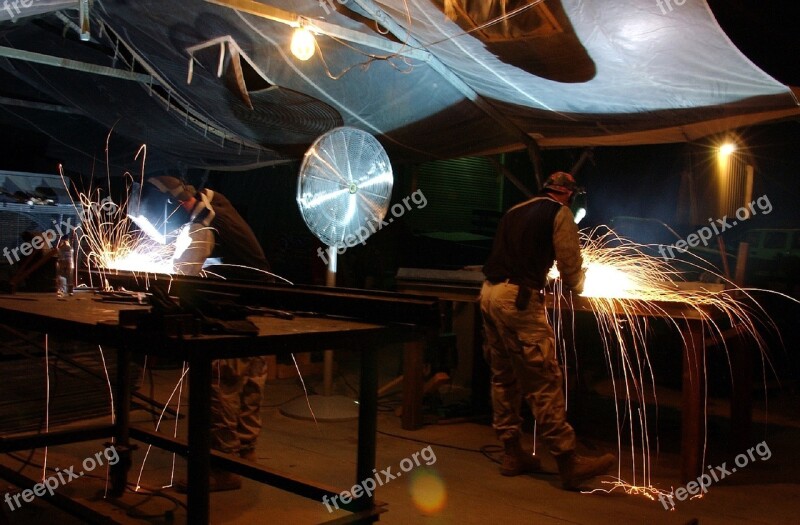 Construction Workers Welding Welder Industry