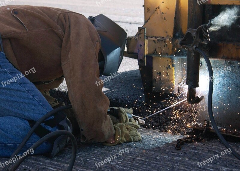 Construction Worker Welding Welder Industry