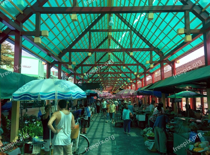 Market Bangkok River Free Photos