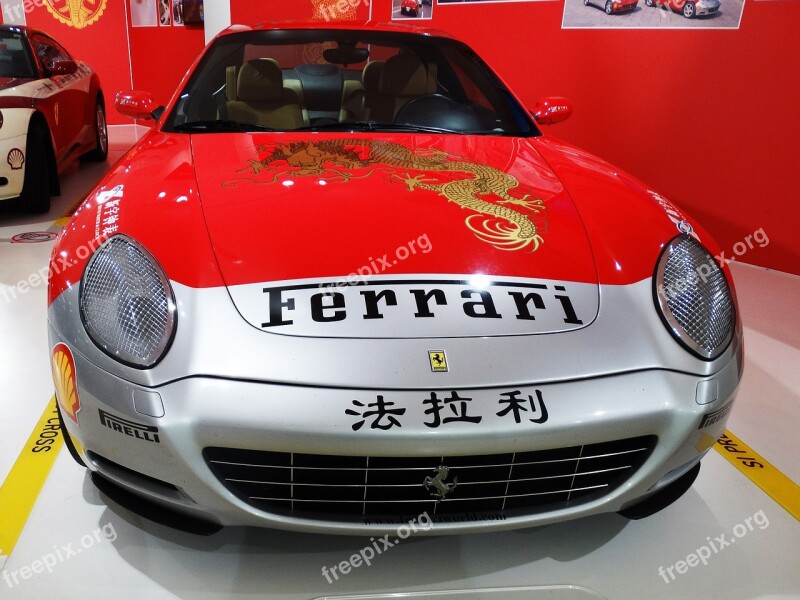 Car Ferrari Race Car Sports Car Red Car Free Photos