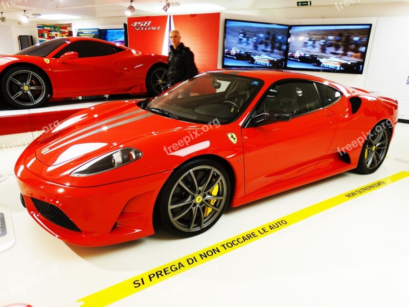 Car Ferrari Race Car Sports Car Red Car Free Photos