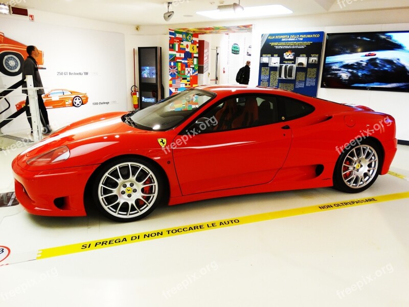 Car Ferrari Race Car Sports Car Red Car Free Photos