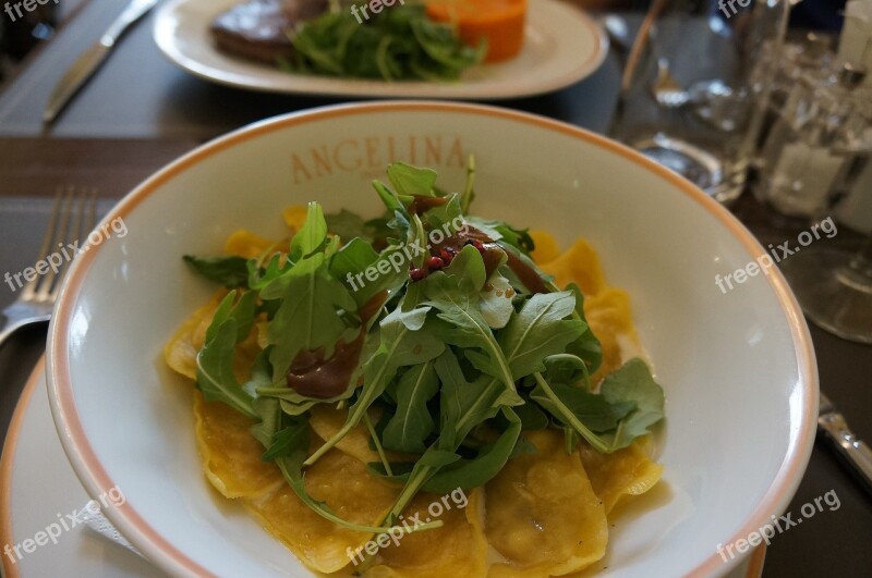 Salad Food Paris Parisian Plate