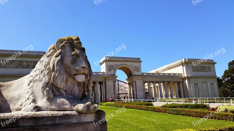 Legion Of Honor Architecture San Francisco Lands End Trail California