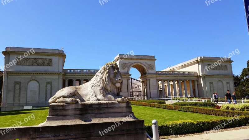 Legion Of Honor Architecture San Francisco Lands End Trail California