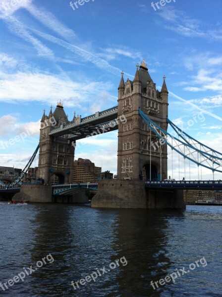 Tower Bridge London Bridge City Free Photos