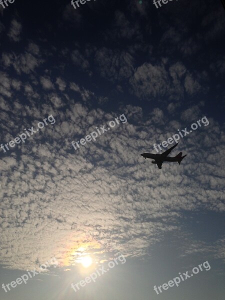 Plane Aviation Tbilisi Airline Airport