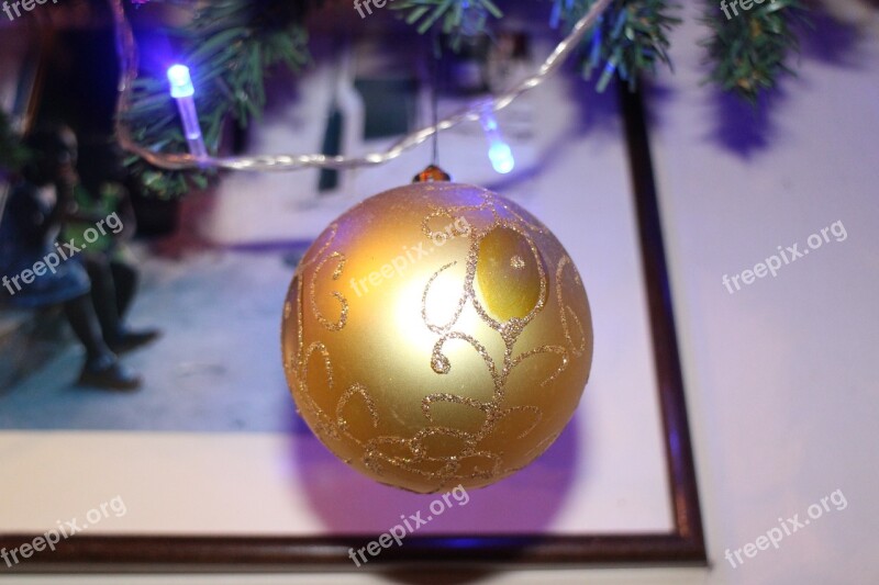 New Year Decoration Ball New Holiday