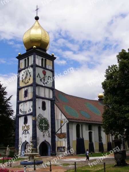 Hundertwasser Baernbach Austria Artwork Architecture