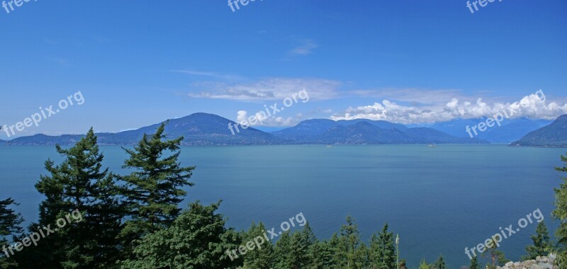 Howe Sound Vancouver British Columbia Free Photos