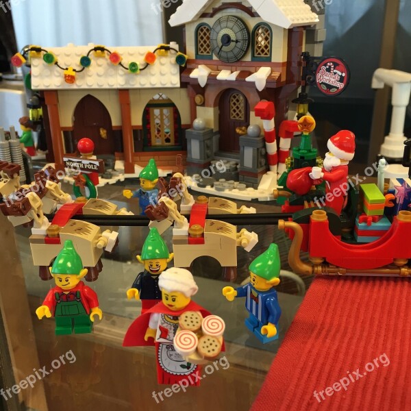 Lego Toy Santa Claus Free Photos