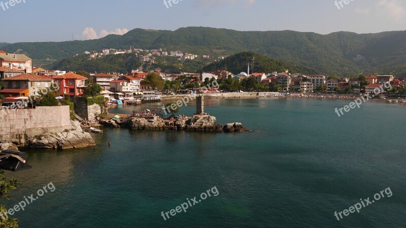 Marine Nature Landscape Amasra Free Photos