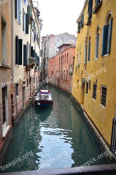 Venice Canal Italy Europe Sightseeing