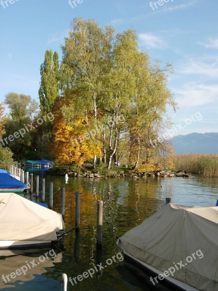 Rapperswil Switzerland Port Lake Lake Zurich