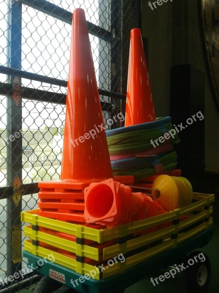 Cones Soccer Football Sport Drills