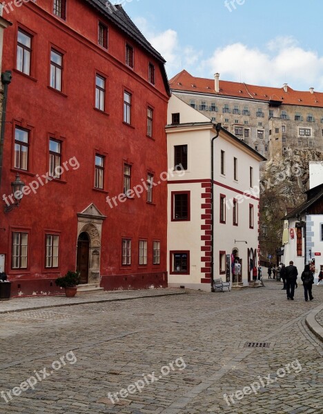 House Old Town Czech Krumlov Old House Unesco