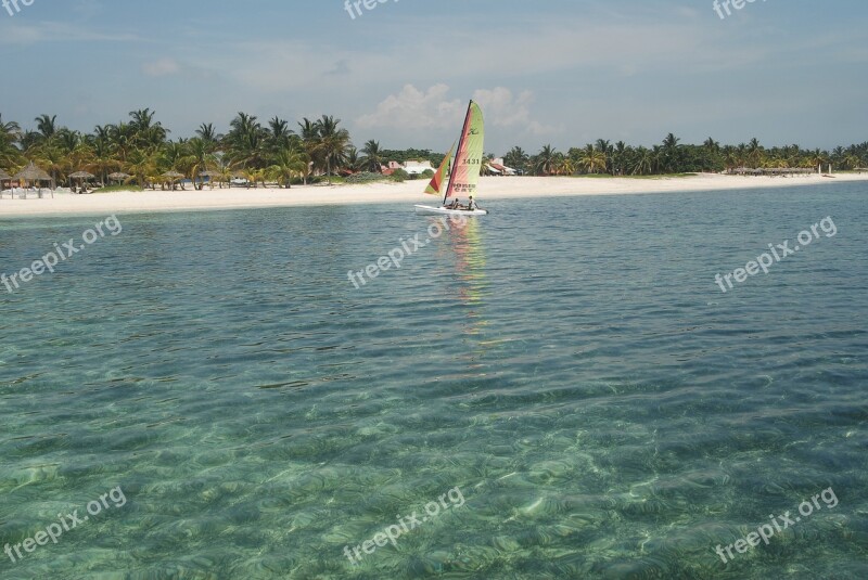 Cuba Beach Summer Cayo Sun