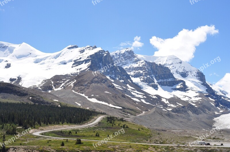 Mountain Snow Banff Free Photos