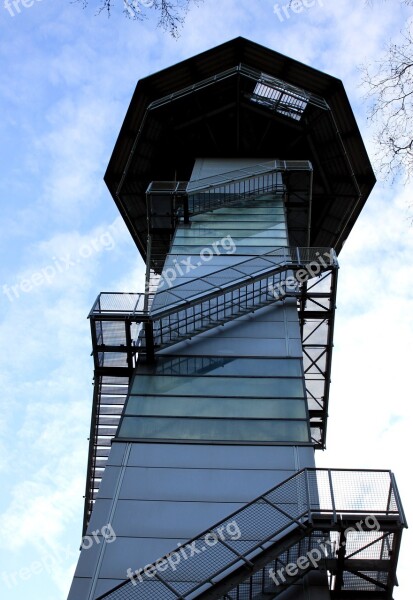 Observation Tower Tower Platform Building Watching Tower