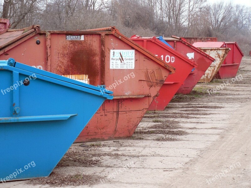 Container Waste Disposal Disposal Waste Recycling