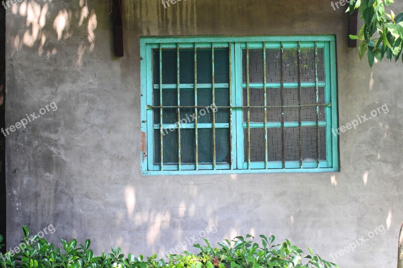 Asia Taiwan The Old House Window Wall