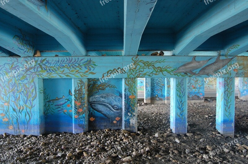 Bridge Artwork Tunnel Rocks Creakbed