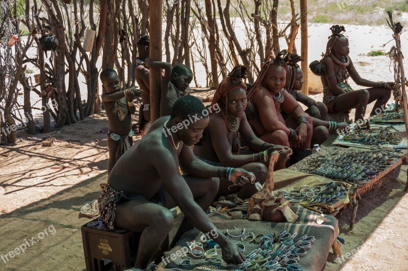 People Africans Blacks Namibia Himba