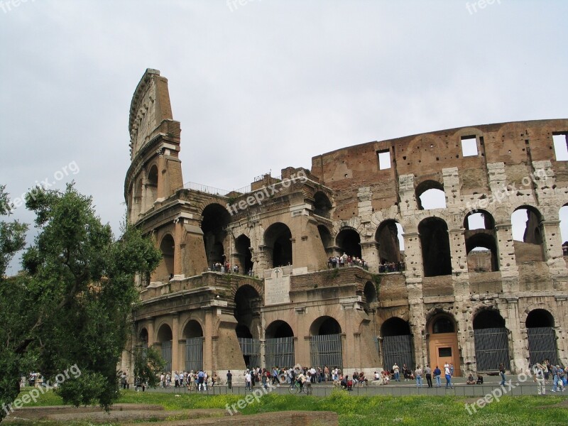 Architecture Roman Empire Tourism Free Photos