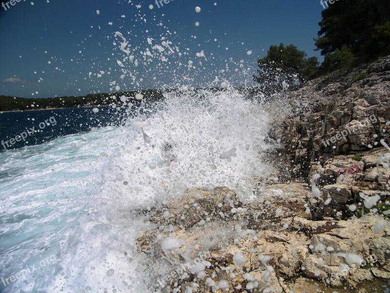 Wallpaper Background Lake Beach Croatia