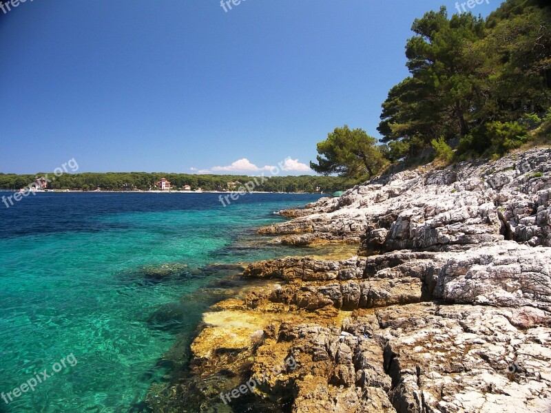 Wallpaper Background Lake Beach Croatia