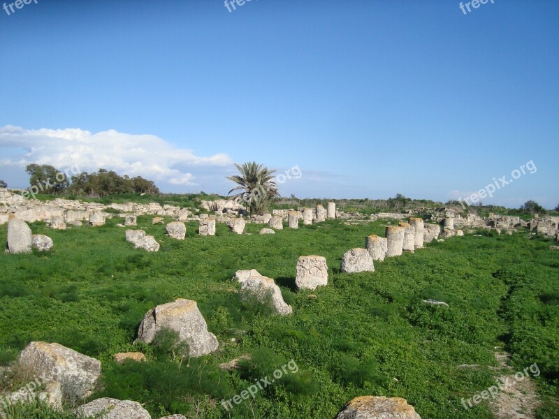 The Ruins Of The Antiquity Stones Free Photos