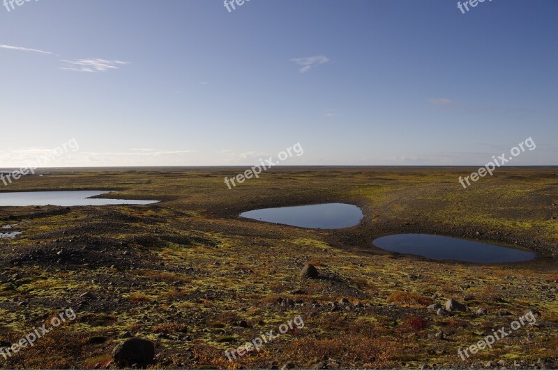 Iceland Landscape Skaftafell Nature Free Photos