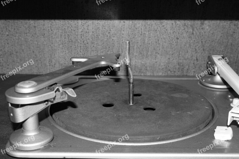 Turntable Old Hub Music Plate