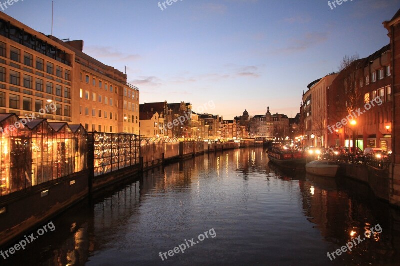 Amsterdam Canals Netherlands Europe Travel