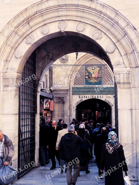 Bazaar Istanbul Fair Street Free Photos