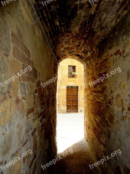 Doorway Italian Tuscany Free Photos