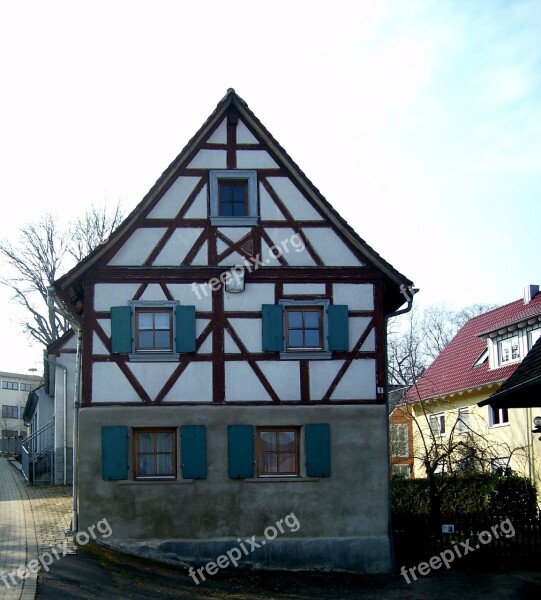 Fachwerkhaus Truss Wood Facade House