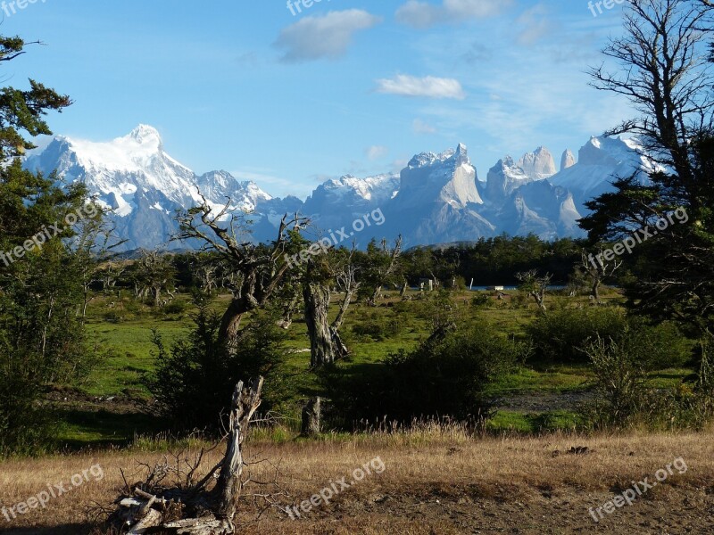 Chile South America Patagonia Landscape Nature