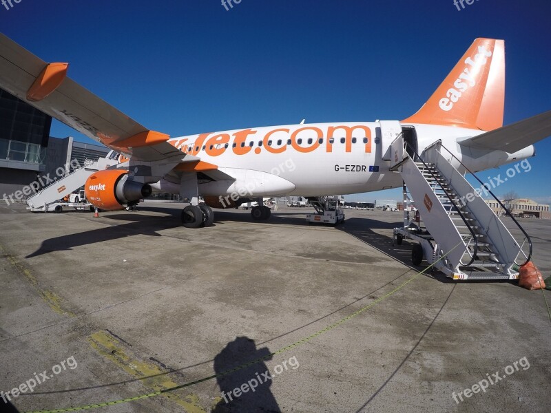 Easyjet Plane London Free Photos