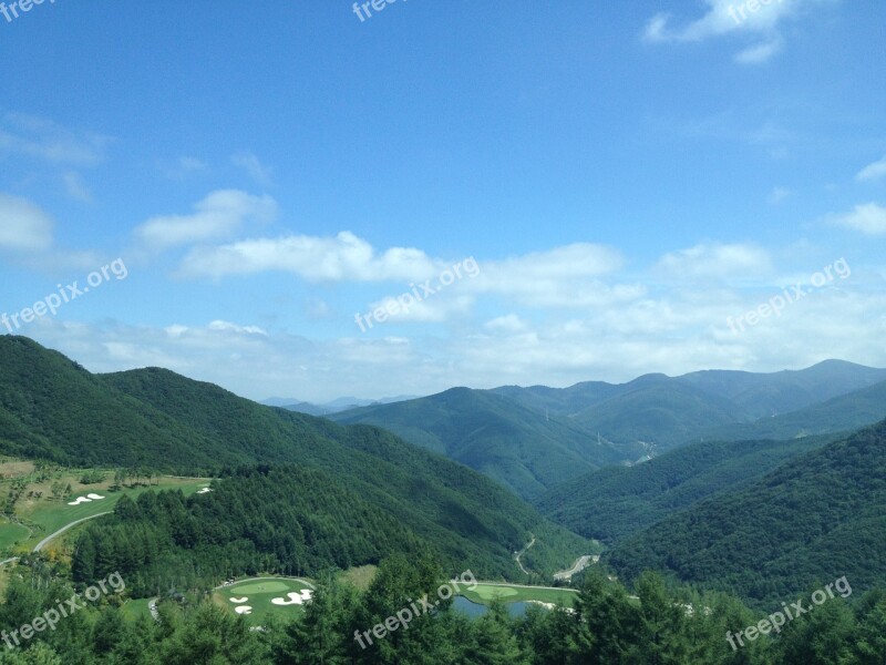 Mountain Gangwon Do Choice Resort Cloud