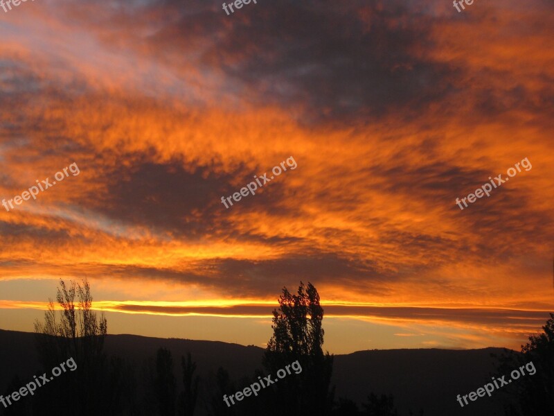 Tbilisi Sunset Evening View Summer